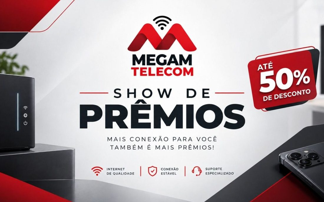Show de Prêmios Megam Telecom